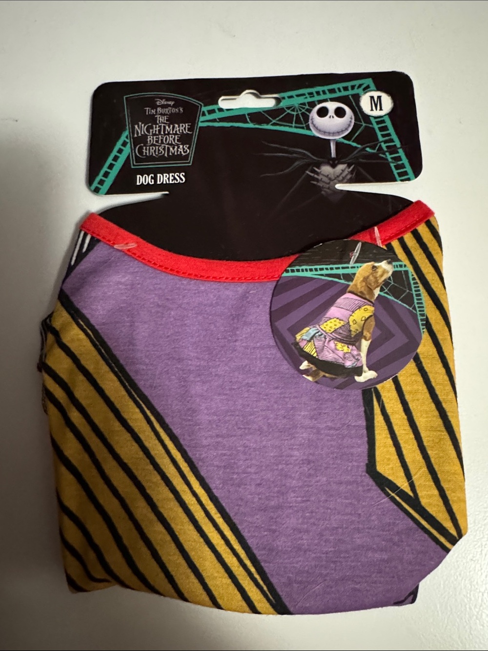 The Nightmare Before Christmas Sally Patchwork Dog Dress - Multicolor (M)